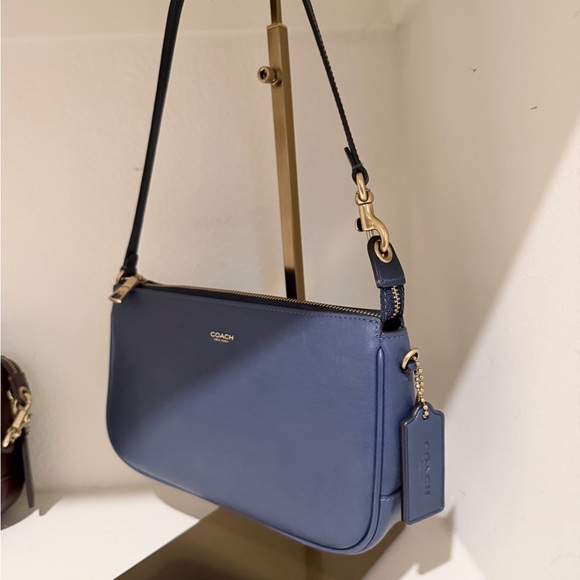 Coach Plaza Blue/Brass - Picture 4 of 6